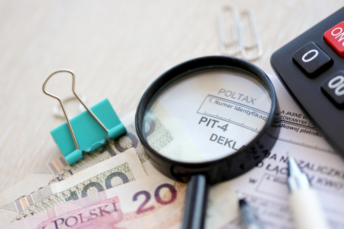 Declaration of a monthly advance payment for income tax on the total amount of payments, PIT-4 form
