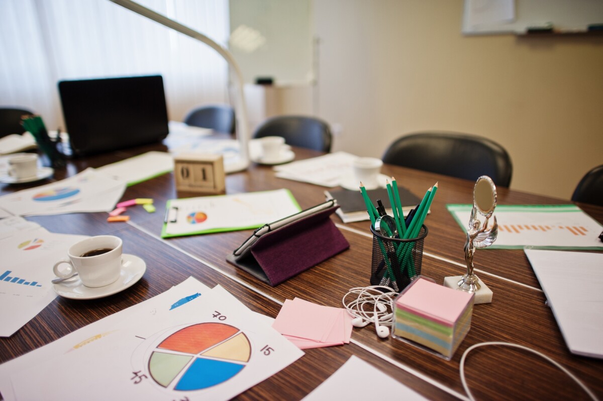 Modern creative workplace