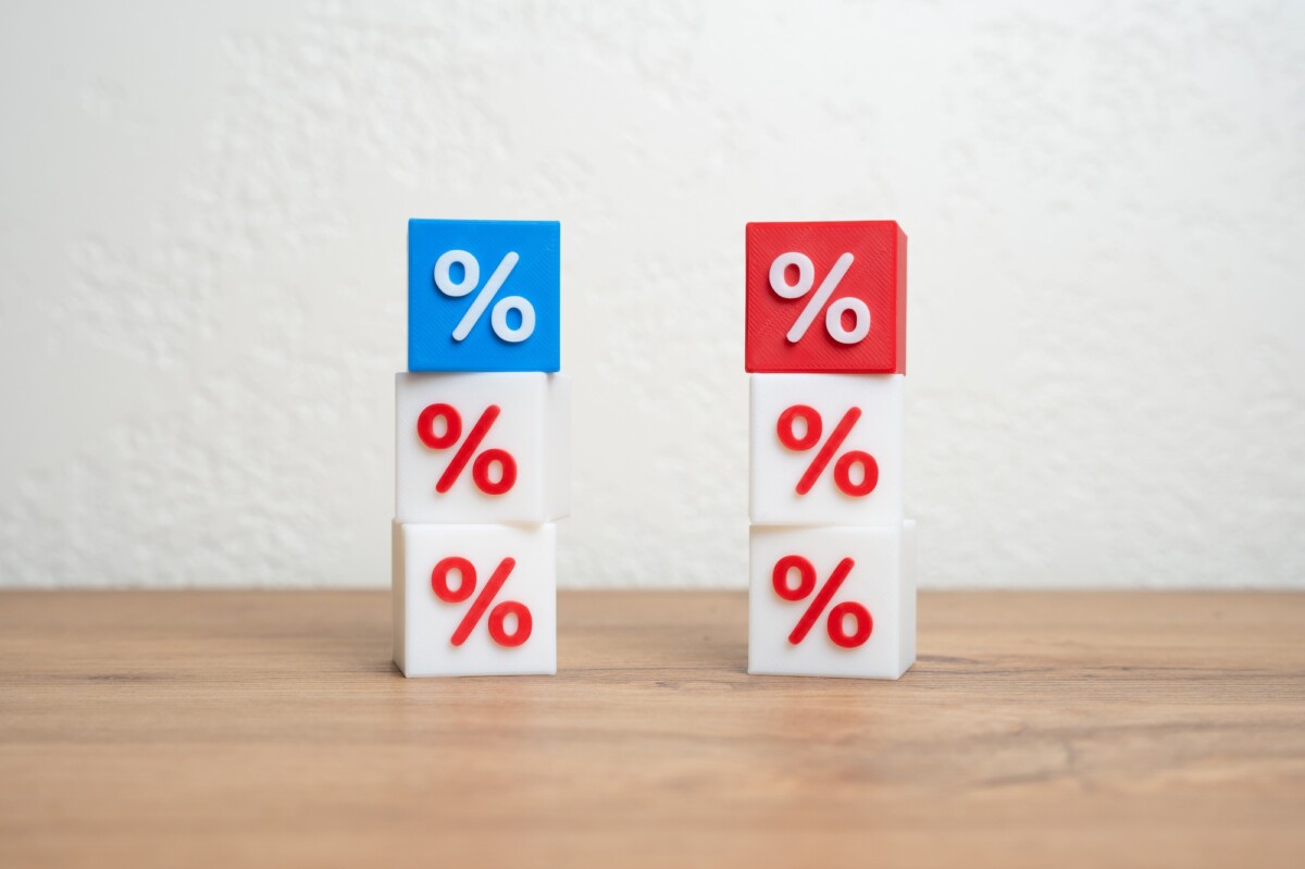 Two Towers of Interest. Comparison of Interest Rate Calculation Methods