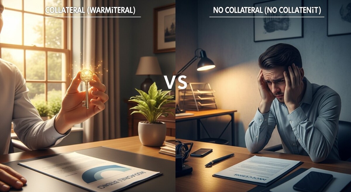 secured vs unsecured fast loans